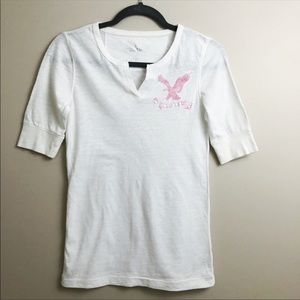 3/4 Sleeve T-Shirt American Eagle AE